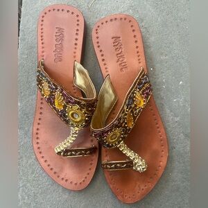 Mystique Beaded Sandals